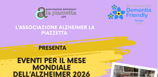Settembre Mese Mondiale Dell’ALZHEIMER 2026