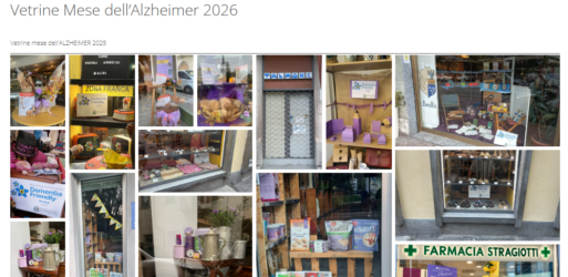 Vetrine Mese dell’Alzheimer 2026